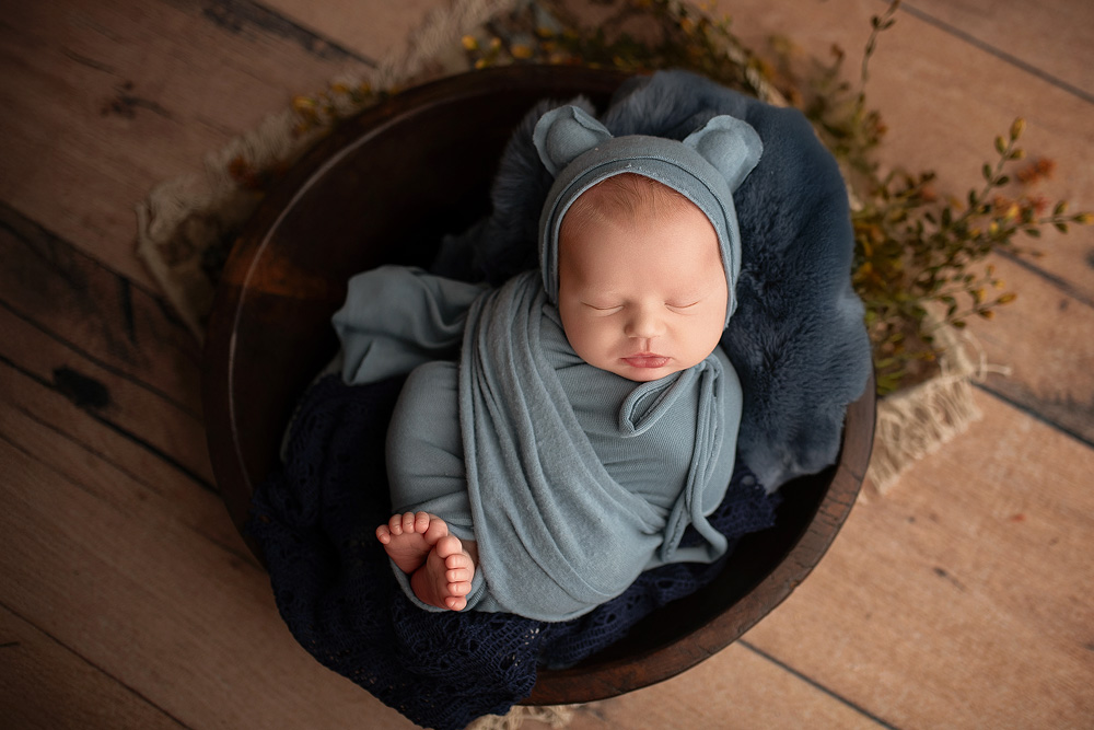 Dreamy Newborn Portraits for Baby Boys: